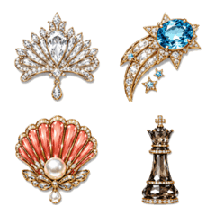 Elegant Sparkling Jewel Emoji