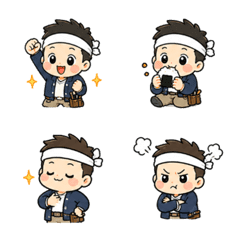 Cute Carpenter Emoji for Everyday