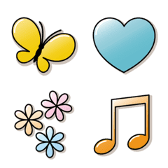Simple & Colorful Emojis