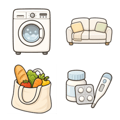 Everyday Home & Chore Emojis