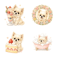 Soft Watercolor Chihuahua: Everyday Life