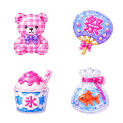ぷくぷくステッカー8