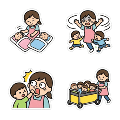 幼兒園老師的日常真心話表情貼