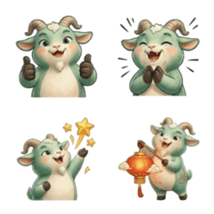 DingMo's Cutest Praise Squad Stickers!
