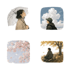 現代日常表情貼第九彈