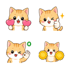 animated kitten emoji stickers