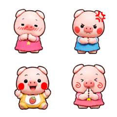 Tonchanz Clay Pig Emojis