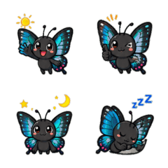 Alpine Black Swallowtail Daily Emoji