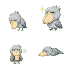 Soft Real Awkward Shoebill
