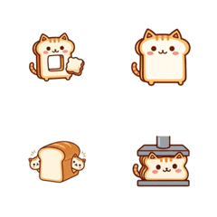 Pan Neko Emoji [together]