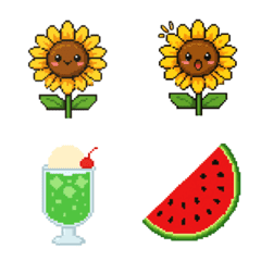 summer dot emoji