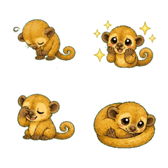 Soft Real Sleepy Kinkajou
