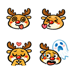 麋鹿 誇張表情