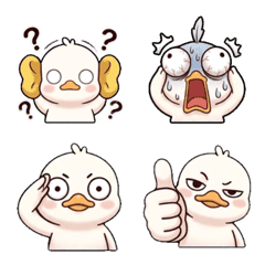 Backed duck