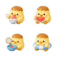 Purin Duck Hot Summ