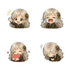 Lilas Cute Everyday Emojis