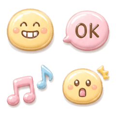 plump, emoji at the end of the sentence