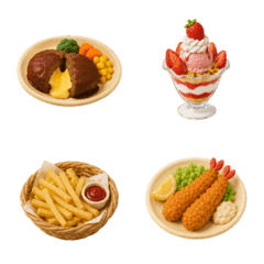 Clay Emojis * Family Restaurant Menu