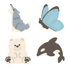 かわいい生き物の絵文字