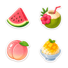 Glossy Summer Fruits