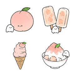 Cute Peach Sweets