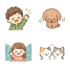 Cozy Hand-Drawn Greetings