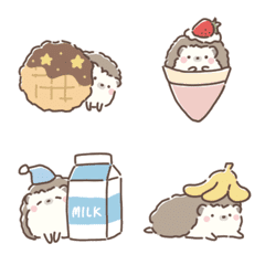 Lazy Hedgehog: Every Day Life Emoji 6