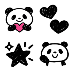 ラフパンダ★絵文字