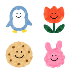 Cute Little Friends Emoji