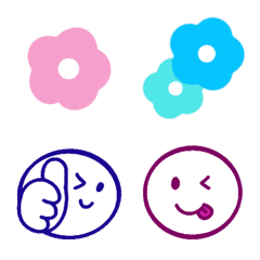 flower face code