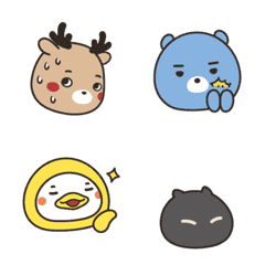 TIELU FRIENDS Everyday Animated Stickers