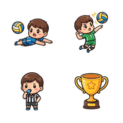 About volleyball Emoji