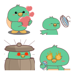 Green Bird : Animoji
