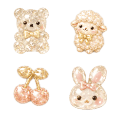 อิโมจิที่ดูเหมือนอัญมณี｜coco♡