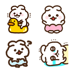 やしゅしのうさぎ 絵文字-6〈べびうさ〉