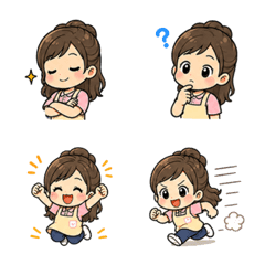 Cute Care Worker Emoji for Everyday