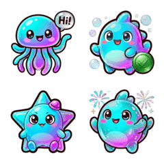 Aero Marine UI: Neon Deep Sea