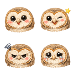 ♡雲朵兔兔表情貼80♡草鴞♡