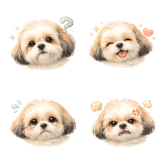 ♡雲朵兔兔表情貼84♡西施♡