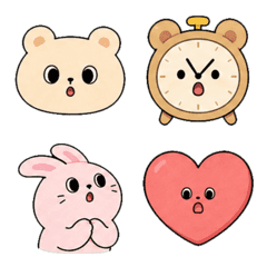 40 Surprise Emoji of Marumochi Pals