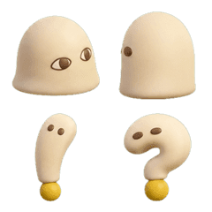 40 Surprise Emoji of 3D Medjed-kun