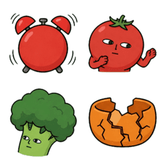 40 Surprise Emoji of Veggie Friends