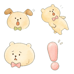 40 Surprise Emoji of Relaxed Bears