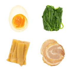 Ramen toppings