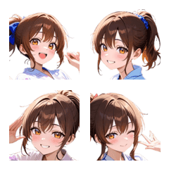 Yukata Girl Summer Emoji