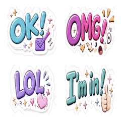 Big Letter English Emoji