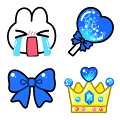 うたたの推しカラー絵文字☆青
