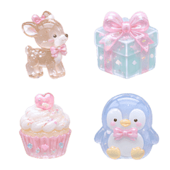 Pastel Sweet Animal Emoji