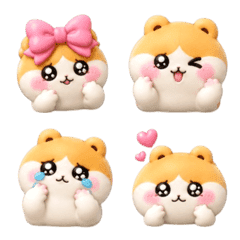 ぷにまる♡ハムちゃんず【3D】