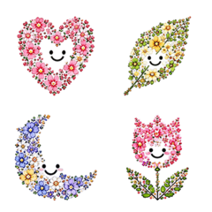 Flower Shape Animated Emoji